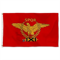 A New SPQR Flag Banner