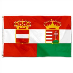 Civil Ensign of Austria-Hungary Flag 1869-1918 Banner