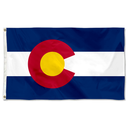 The United States Colorado Flag