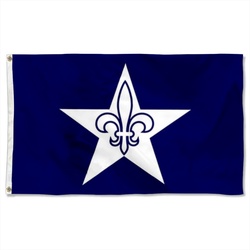 Franco-Americans Flag Banner