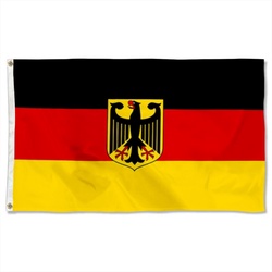 Germany unoff State with coat of arms instead of federal shield unofficial variant Flag Banner