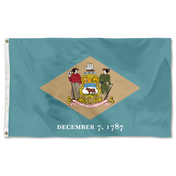 The United States Delaware Flag