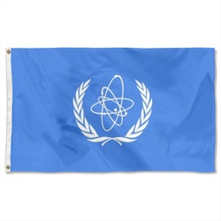 International Atomic Energy Agency IAEA Flag Banner