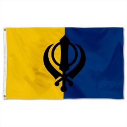 Khalistan Flag Banner