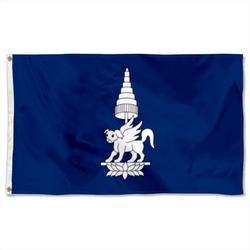 Kingdom of Champasak Flag Banner