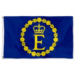 Personal of Queen Elizabeth II Flag Banner