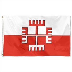 Polish native faith believers Flag Banner
