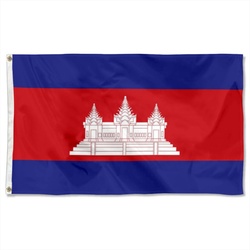 The Cambodian flag
