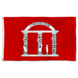 The United States Georgia (1861,red) Flag