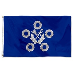 Rank of a Thai Admiral of the Fleet 1956-1979 Flag Banner