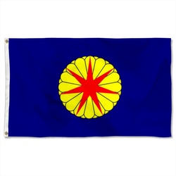 Republic of Ezo Flag Banner