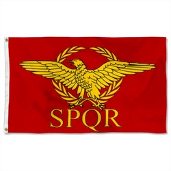 Roman Empire Senate and People of Rome SPQR Flag Banner