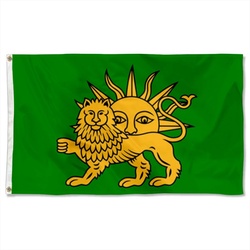 Safavid Dynasty from 1576 to 1666 Flag Banner