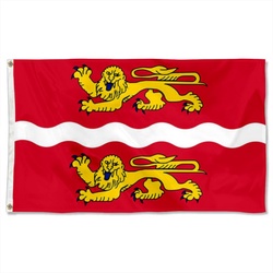 Seine-Maritime department in France Flag Banner