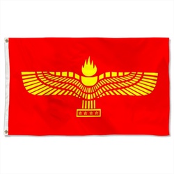 Syriac-Aramaic people Flag Banner
