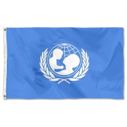 UNICEF Flag Banner