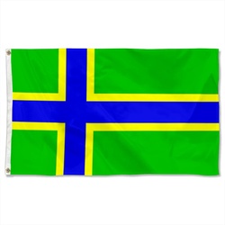 Vepsians Veps people Flag Banner