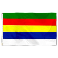 Civil of the State of Souaida and Jabal ad-Druze between 1921-1936 Flag Banner