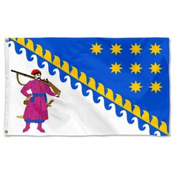 Dnipropetrovsk Oblast, Ukraine Flag Banner