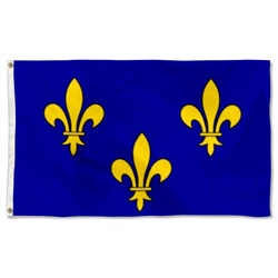 Île de France Flag Banner