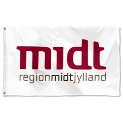 Midt Region midtjylland Flag Banner