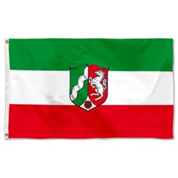 North Rhine-Westphalia Flag Banner