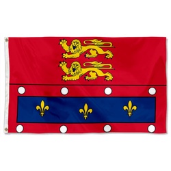 Orne department in France Flag Banner