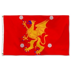 Östergötland Flag County and province of Östergötland, Sweden Banner