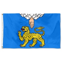 Pskov Oblast Flag Banner
