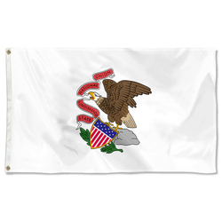 The United States Illinois (1915-1969) Flag