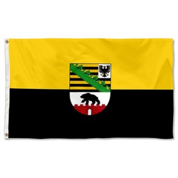 Saxony-Anhalt state Flag Banner