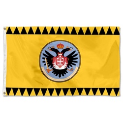 Serbian Vojvodina from 1848 Flag Banner