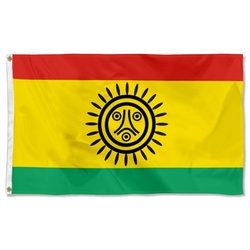 The official tribal of the Jatibonicu Taino Tribal Nation of Borikén Puerto Rico Flag Banner