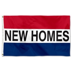 New Homes Message Flag Banner