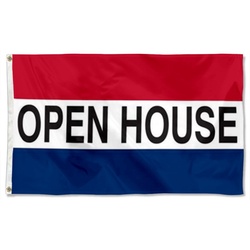Open House Message Flag Banner
