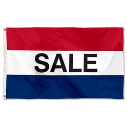 Sale Message Flag Banner