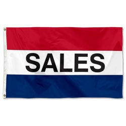 Sales Message Flag Banner