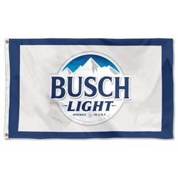 Busch Light Bud Beer Flag Banner
