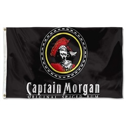 Captain Morgan Rum Flag Banner