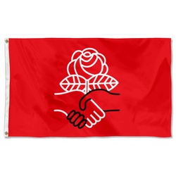 Democratic Socialists of America Flag Banner