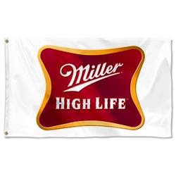 Miller High Life Beer Flag Banner