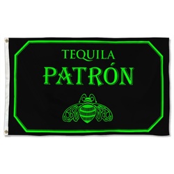 Patron Tequila Flag Banner