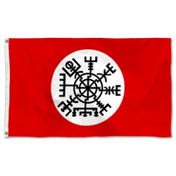 Star Wars Star Trek fans banner Black Sun Style Flag Banner