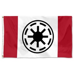 Star Wars Star Trek fans banner Galactic Republic Flag Banner