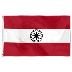 Star Wars Star Trek fans banner Galactic Republic Flag Banner White Stripe