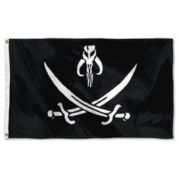 Star Wars Star Trek fans banner Mandalorianl Flag Banner Sword