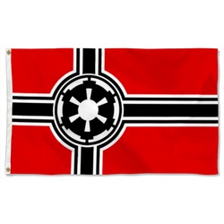 Star Wars Star Trek fans banner New Empire movement Flag Banner