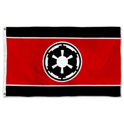 Star Wars Star Trek fans banner New Galactic Empire Flag Banner