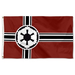 Star Wars Star Trek fans banner New Galactic Empire Flag Banner