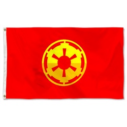 Star Wars Star Trek fans banner New Galactic Empire Flag Banner